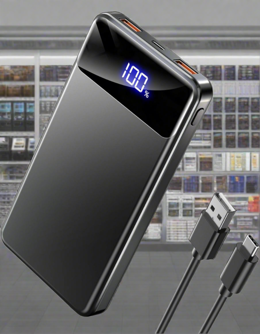 Power Bank 12000mAh USB-C - CloudStore089