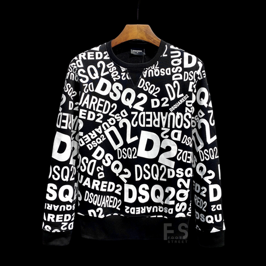Maglione Uomo DSQ Nero | Moda Lusso Invernale