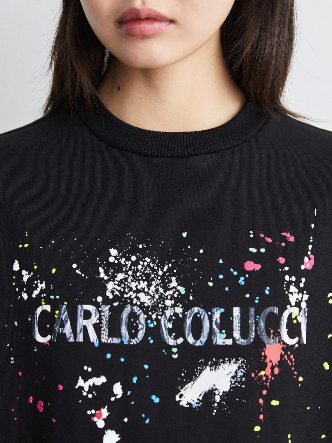 Felpa Unisex Carlo Colucci Nero – Stile Urban Casual,