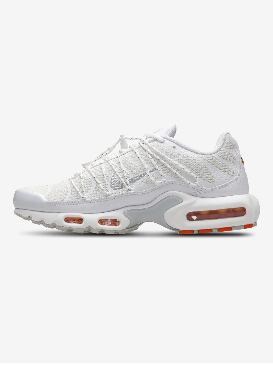 Nike Air Max Plus Drift White Orange/Black White – Sneakers Unisex con Ammortizzazione Tuned Air