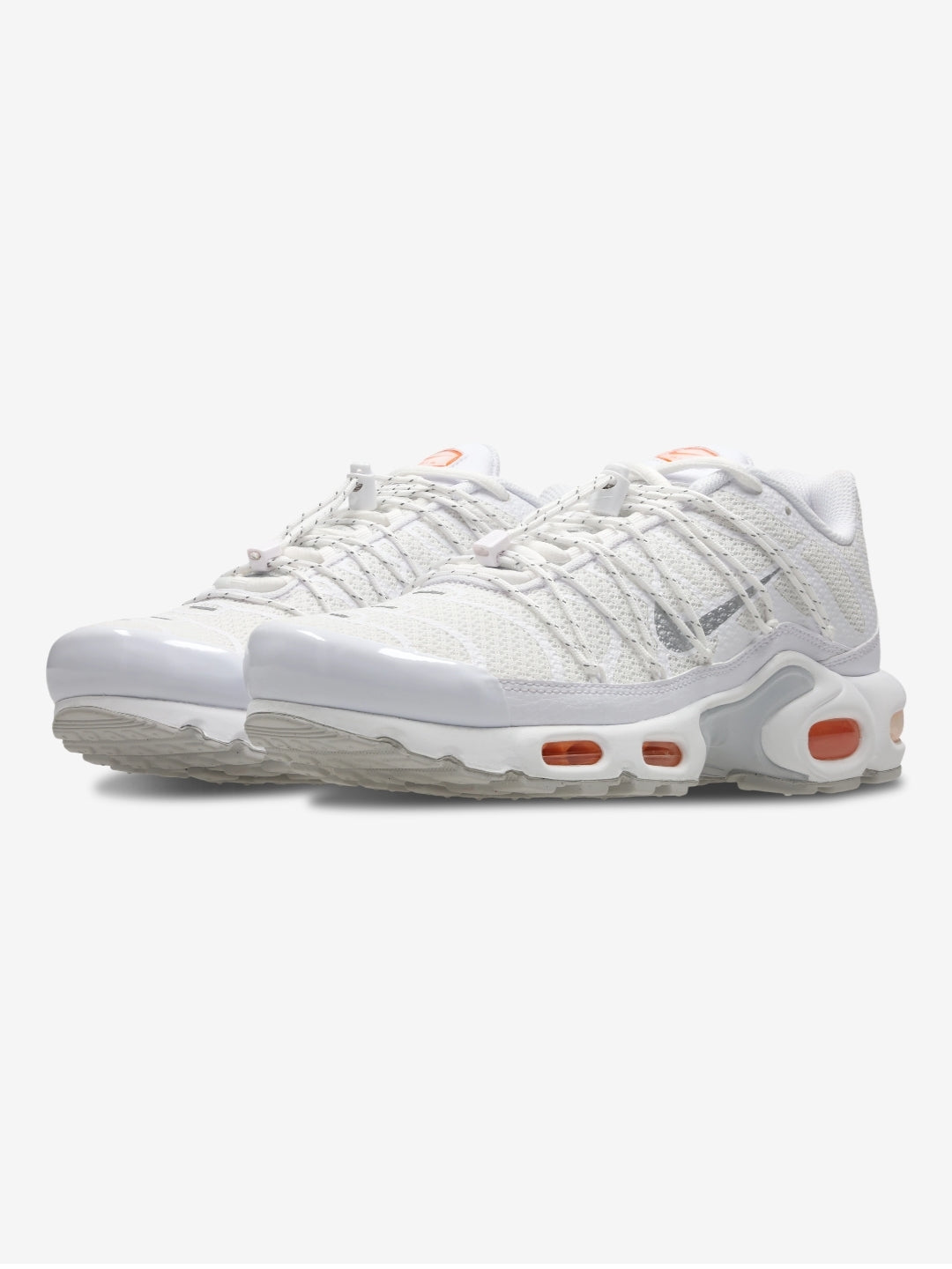 Nike Air Max Plus Drift White Orange/Black White – Sneakers Unisex con Ammortizzazione Tuned Air