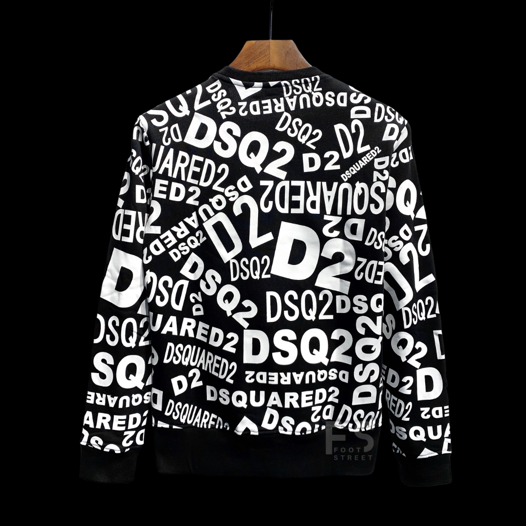 Maglione Uomo DSQ Nero | Moda Lusso Invernale