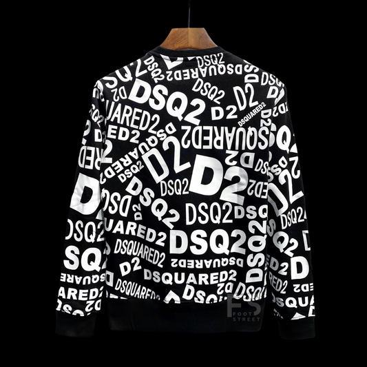 Maglione Uomo DSQ Nero | Moda Lusso Invernale