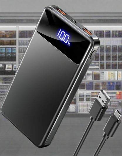 Power Bank 12000mAh USB-C - CloudStore089