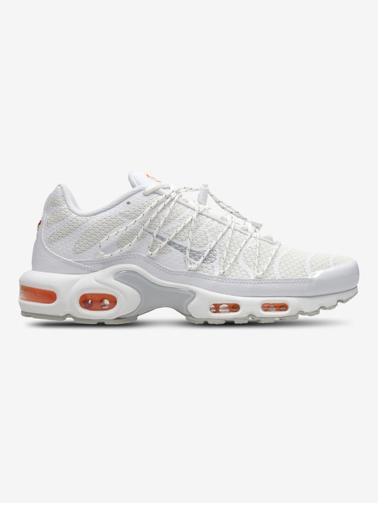 Nike Air Max Plus Drift White Orange/Black White – Sneakers Unisex con Ammortizzazione Tuned Air